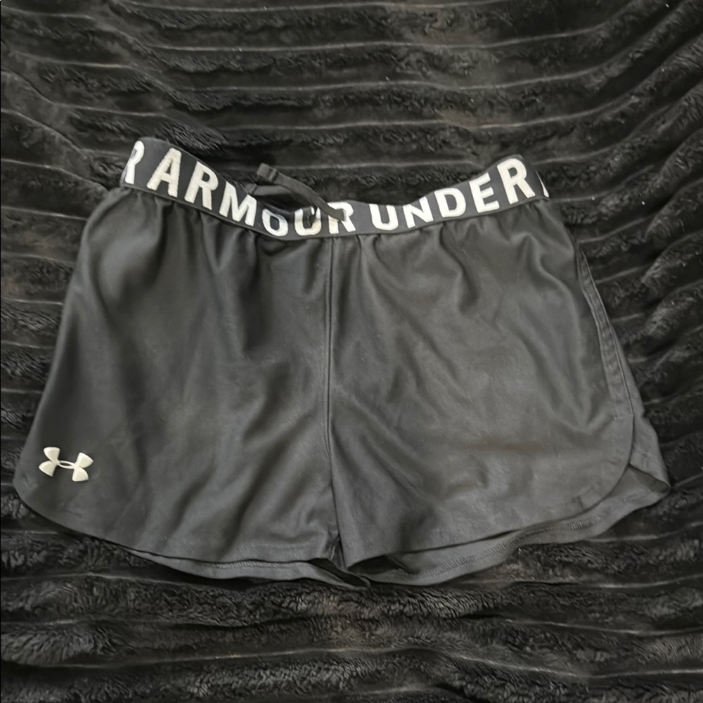 Under Armour Black Athletic Performance Shorts